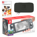 Nintendo Switch Lite (Grey) Overwatch Pack