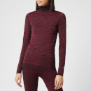 Varley Women's Laurel Half Zip Top - Zinfandel Zebra