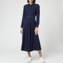 Whistles Women's Military Shirt Dress - Navy