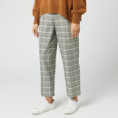 Whistles Women's Check Trouser - Grey/Multi