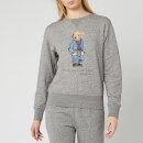 Polo Ralph Lauren Women's Denim Bear Sweatshirt - Dark Vintage Heather