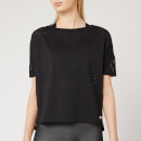 Reebok Women's Performance Mesh Short Sleeve T-Shirt - Black