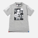 adidas Boys' Star Wars Short Sleeve T-Shirt - Medium Grey Heather