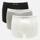 PS Paul Smith Men's 3 Pack Trunk Boxer Shorts - Black/Grey/White