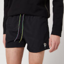 PS Paul Smith Men's Zebra Swim Shorts - Black