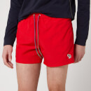 PS Paul Smith Men's Zebra Swim Shorts - Red