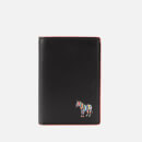 PS Paul Smith Men's Zebra CRedit Card Slip Wallet - Black