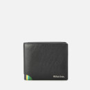 PS Paul Smith Men's Stripe Bifold Wallet - Black
