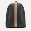 PS Paul Smith Men's Signature Stripe Backpack - Black Pebble