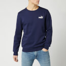 Puma Men's Essentials Logo Crew Neck Sweatshirt - Peacoat
