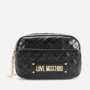 Love Moschino Women's Quilted Camera Bag - Black