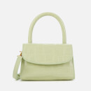 by FAR Women's Mini Croco Handbag - Sage green