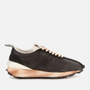 Lanvin Men's Suede Running Trainers - Black