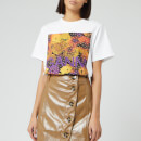 Ganni Women's Graphic Print Cotton Jersey T-Shirt