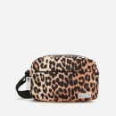 Ganni Women's Tech Fabric Camera Bag - Leopard