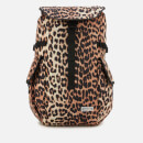 Ganni Women's Tech Fabric Backpack - Leopard