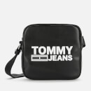Tommy Jeans Women's Texture Cross Body Bag - Black