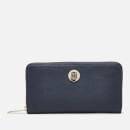 Tommy Hilfiger Women's Core Large Zip Around Wallet - Sky Captain