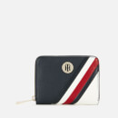 Tommy Hilfiger Women's Core Compact Zip Around Wallet - Corporate