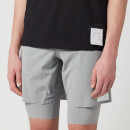Satisfy Men's Justice Trail Long Distance 10 Inch Shorts - Air Frost