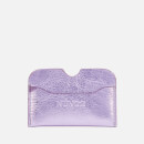 Núnoo Women's Carla Metallic Card Holder - Purple