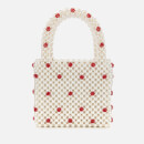 Shrimps Women's Dolly Beaded Bag - Cream/Red