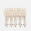Shrimps Women's Penelope Hairclip - Cream/Silver