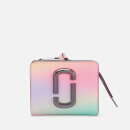 Marc Jacobs Women's Snapshot Airbrushed Mini Compact Wallet - White