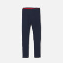 Tommy Hilfiger Girls' Solid Leggings - Black Iris