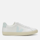 Veja Women's Esplar Leather Trainers - Extra White/Menthol