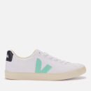 Veja Women's Esplar Se Canvas Trainers - White/Turquoise/Nautico
