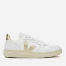 Veja Women's V-10 B-Mesh Trainers - White/Gold