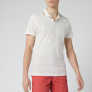 Orlebar Brown Men's Felix Linen Pique Polo Shirt - Canvas/Stone