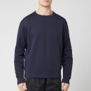 Acne Studios Men's Mini Fairview Face Sweatshirt - Navy