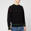 JW Anderson Men's Logo Embroidery Sweatshirt - Black