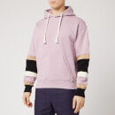 JW Anderson Men's Colour Block Sleeves Hoody - Mauve