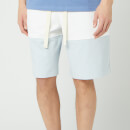 JW Anderson Men's Panelled Rugby Shorts - Glacier Blue