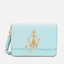 JW Anderson Women's Anchor Logo Bag with Braided Strap - Arctic Blue