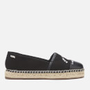 Karl Lagerfeld Women's Kamini Maison Karl Canvas Espadrilles - Black