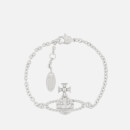 Vivienne Westwood Women's Mayfair Bas Relief Bracelet - Rhodium Crystal