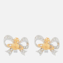 Vivienne Westwood Women's Gail Earrings - Rhodium/Gold Crystal