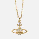 Vivienne Westwood Women's Mayfair Bas Relief Pendant - Gold Crystal