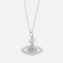 Vivienne Westwood Women's Grace Bas Relief Pendant - Rhodium Crystal