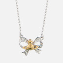 Vivienne Westwood Women's Gail Pendant - Rhodium/Gold Crystal