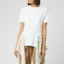 JW Anderson Women's Handkerchief Drape T-Shirt - White