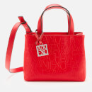 Armani Exchange Women's Small Tote Bag - Red