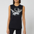 Helmut Lang Women's Sleeveless T-Shirt Eagle - Basalt Black