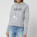 Helmut Lang Women's Slim Hoody Painter - Precision Heather
