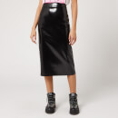 McQ Alexander McQueen Women's Pu Skirt - Black