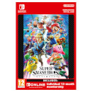 Super Smash Bros. Ultimate + Nintendo Switch Online 12 Months (Individual) - Digital Download